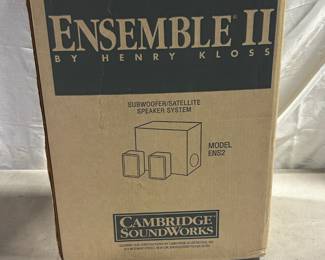 Cambridge sound works speaker system