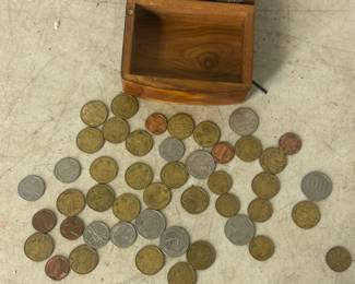 Foreign coins