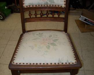 Vintage Tapestry Chair