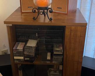 VINTAGE STEREO & SPEAKERS, CASSETTE TAPES
