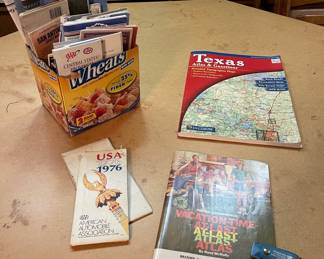 VINTAGE MAPS, BRASHER MOTOR ATLAS