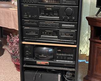 PIONEER SOUND SYSTEM IN STAND