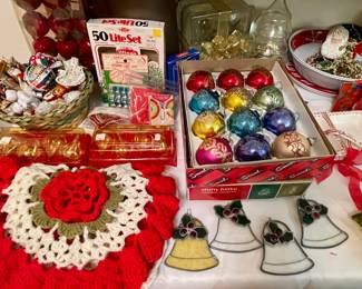 VINTAGE CHRISTMAS ORNAMENTS