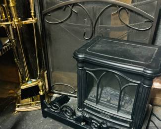 Fireplace Tools, Grates, Screens