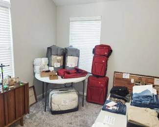 Suitcases, Queen Comforters, Games