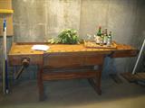 INDUSTRIAL WORKBENCH - GREAT FOR BAR, ISLAND, ETC.....