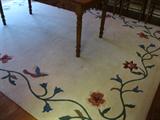 CUSTOM SCULPTED AREA RUG...