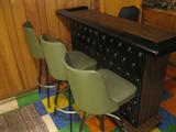 BAR & 3 STOOLS