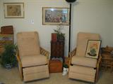 FICKS REED MID-CENTURY LOUNGER/RECLINERS......