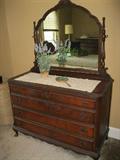 ANTIQUE 3 PC. BR SUITE....