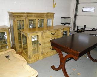 Even the fish tank in the corner is for sale