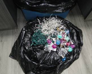 Christmas light strings