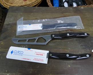 Cutco cheese knives 