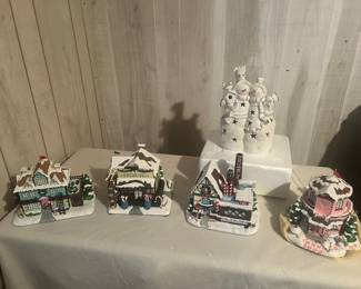 Lighted Christmas Houses