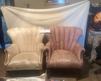 Upholstered armchairs