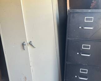 Black cabinet drawer