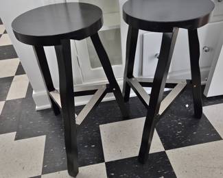 Four Tom Dixon Bar Stools