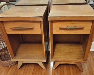 Pair of Mid Century Nite Tables, possibly Paul Frankle