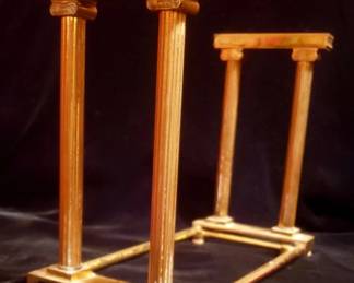 Italian Grand Tour-Style Gilt Book-Holder