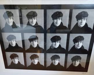 The Faces of John Lennon, signed