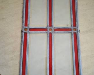 Antique Leaded Glass Window