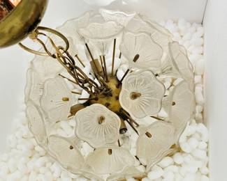Mid-Century Venini "Blossom" Chandelier