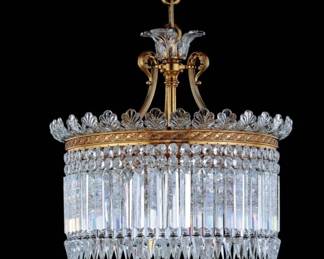 Baccarat "Crinoline" Crystal Chandelier