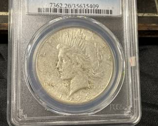 1923 San Francisco, silver dollar