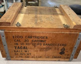 Several cartridge boxes