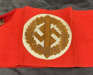 Several pieces of German World War II memorabilia