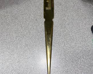 Harrods department store letter opener