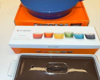3 pieces of Le Creuset…2 with boxes