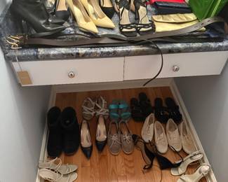 Shoes and belts size 7.5/8 range