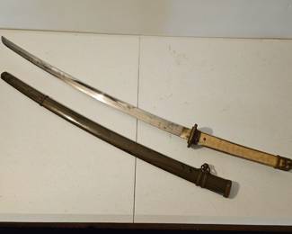 WWII Japanese Imperial katana sword 