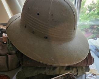 USN military Pith Helmet 