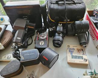 Vintage cameras 