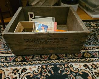 Winchester ammo crate