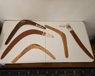 Aboriginal boomerangs 