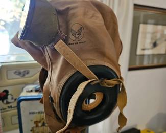 World War II U.S. Army Air Forces (USAAF) flight helmet