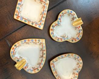 Nippon Porcelain Trinket dishes/ashtrays 