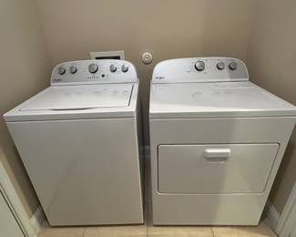 Whirlpool Washer and Dryer: Excellent Condition 