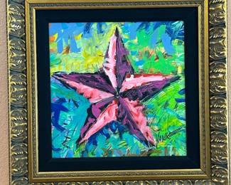 Light in the North, Tim Yanke, Mixed media painting on canvas.  Certificate of Authenticity and Appraisal provided 