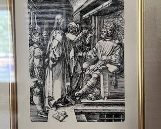 Christ Brought Before Pilate, Woodcut, Albrecht Durer, Collector Item, All Documentation provided 