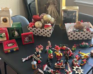 German Wooden Christmas Ornaments 