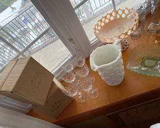 Milk Glass & Roseite