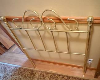 Brass Twin Headboard