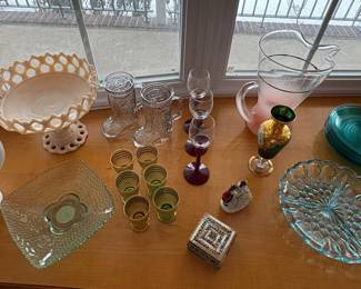 Colorful Glass Collection