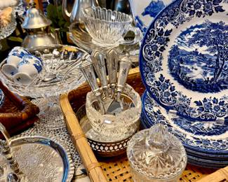 Mix rattan and baskets in the mix!