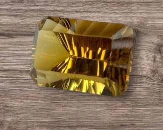 12.80 Carat Natural Citrine