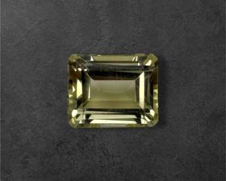 6.49 Carat Natural Light Citrine